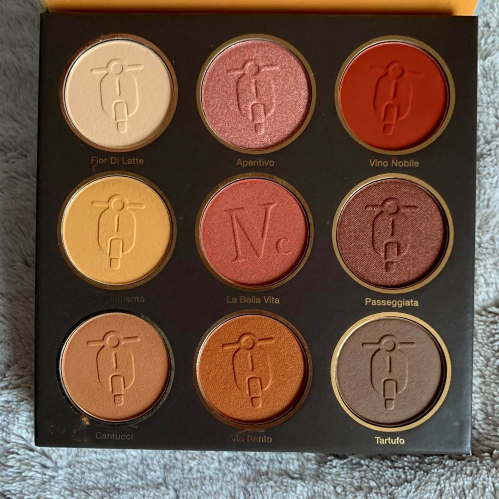 NOMAD COSMETICS TOSCA INTENSE EYESHADOW PALETTE